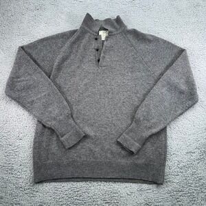 Vintage Lord Jeff Sweater Mens Extra Large Big Fellow Polo 100% Lambswool USA